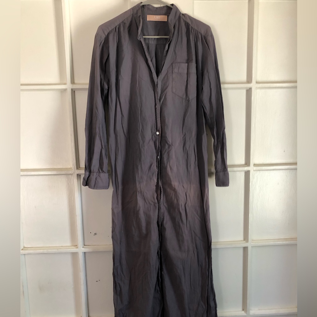 Cali By Cali Dreaming Maxi Shirt Dress